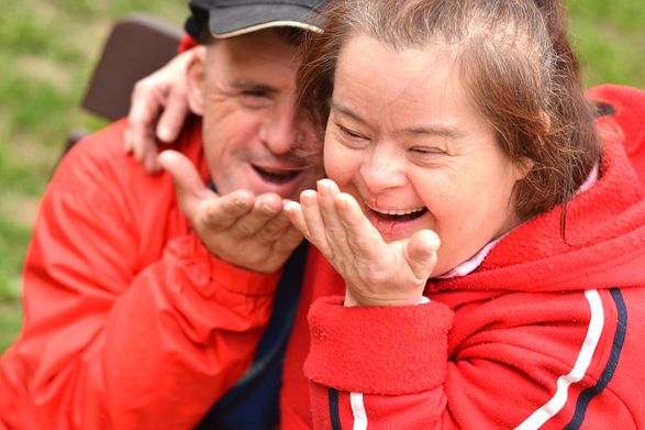 A special needs career and one of his patients